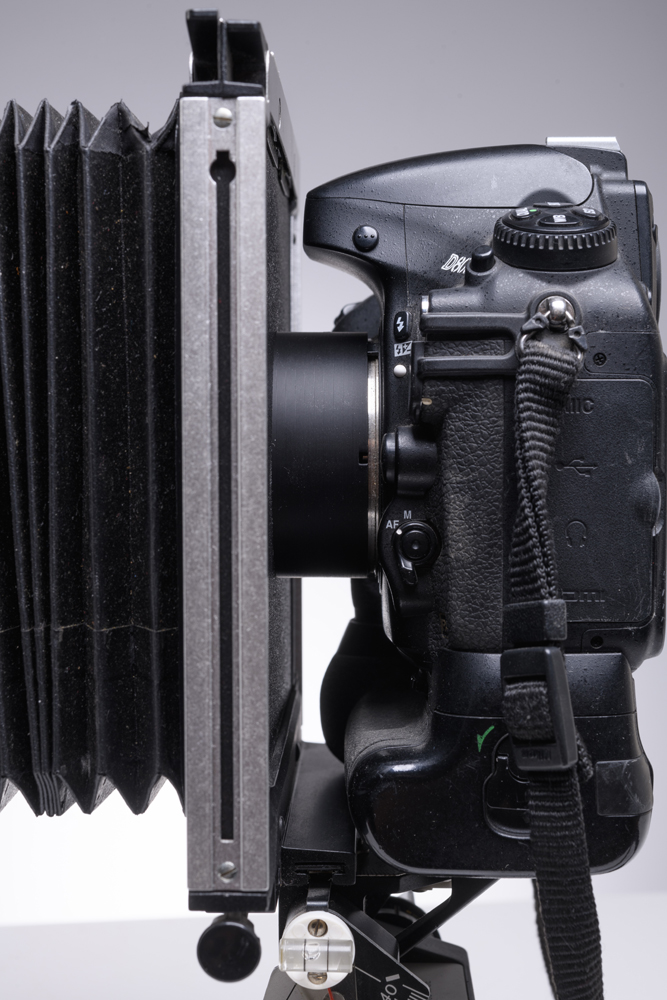 adaptateur nikon f pour chambre sinar 4x5